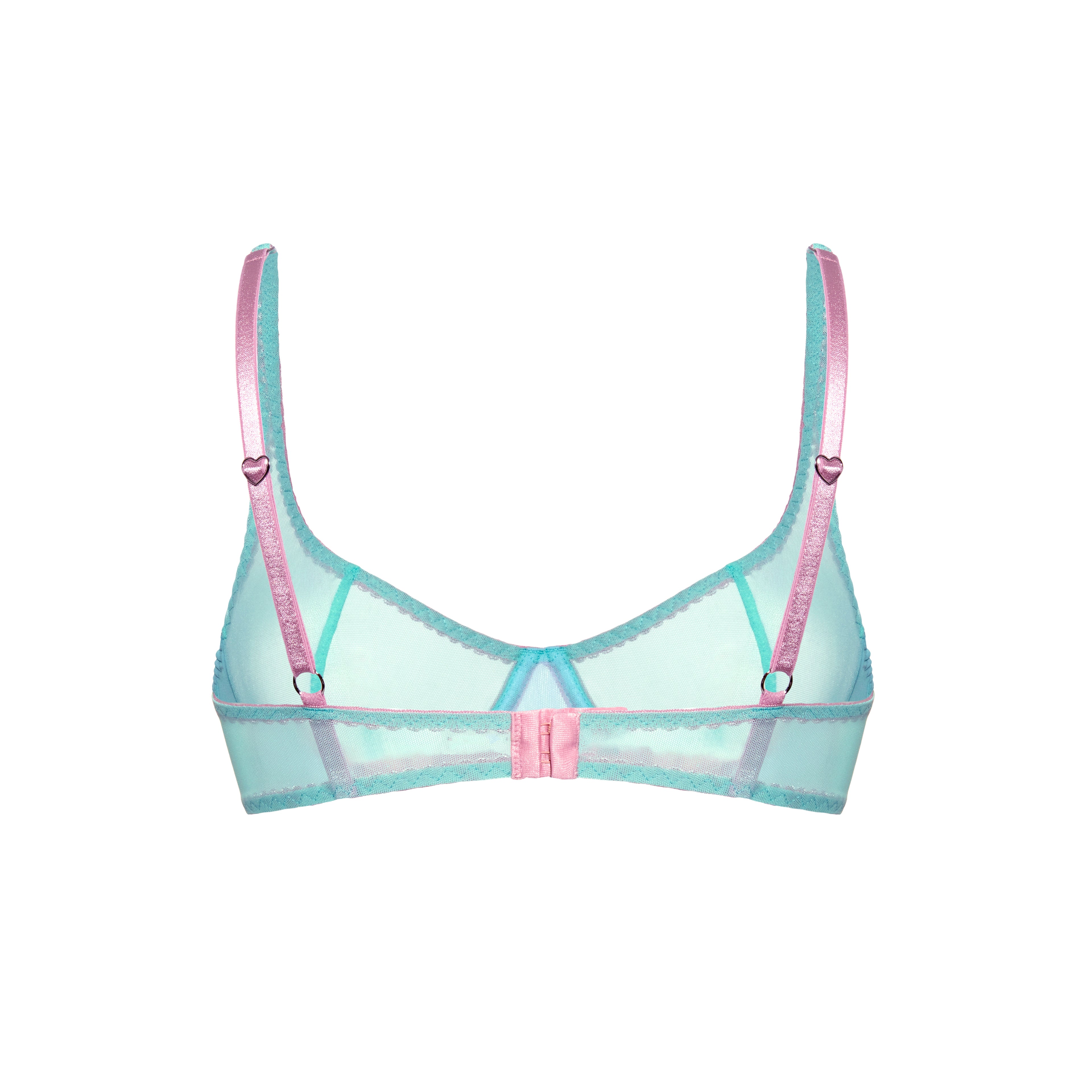 Mint Mesh Bra