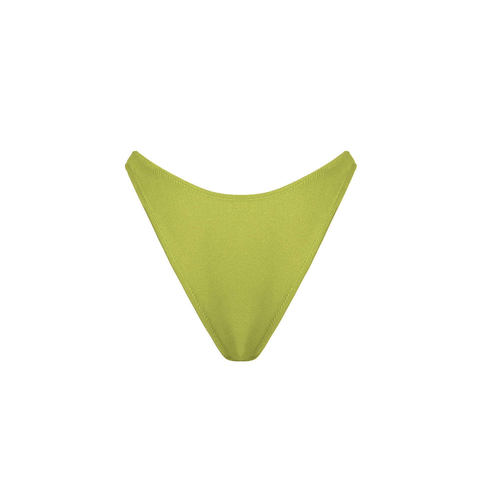 Green V-Cut Bikini Bottom