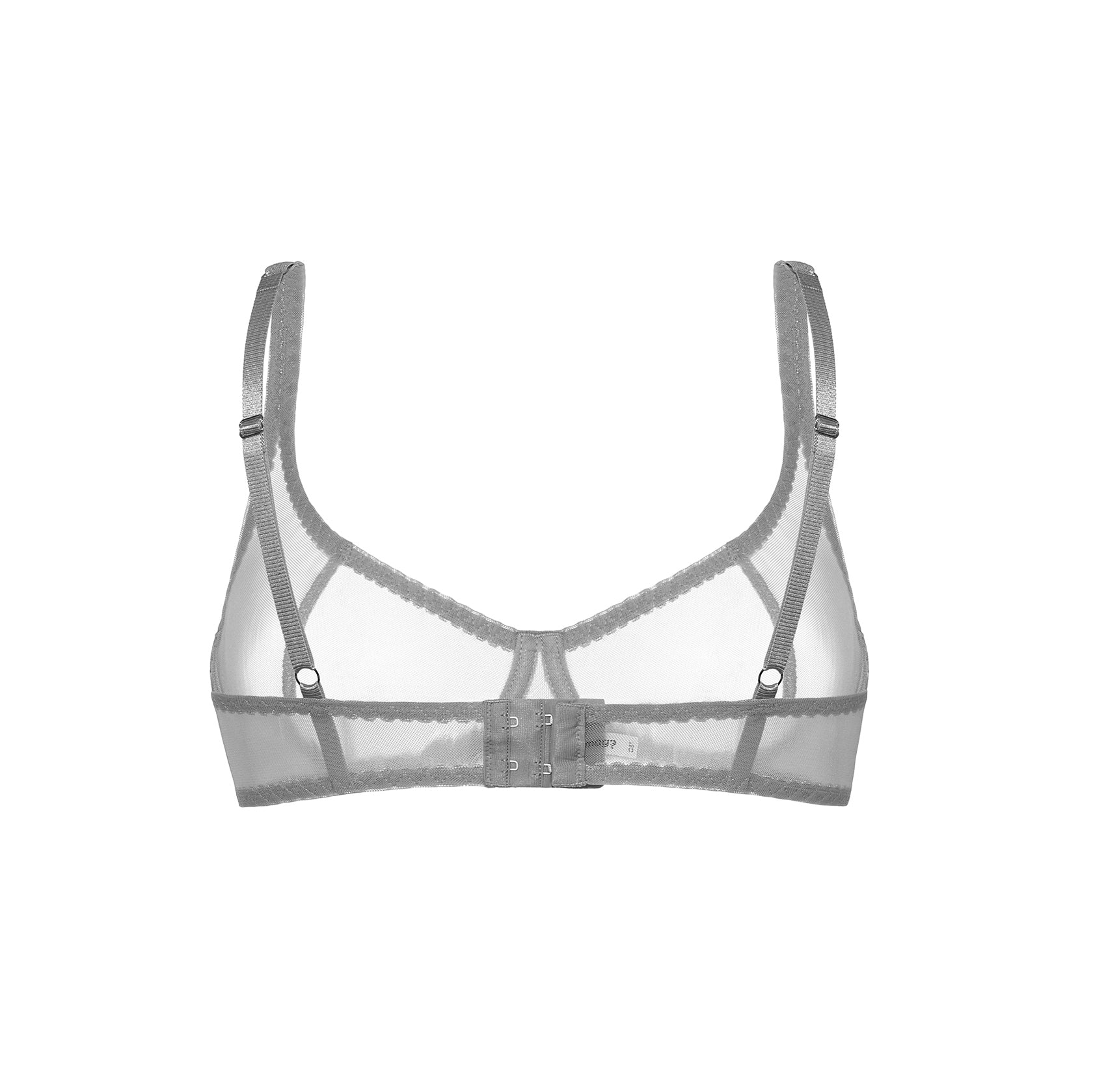 Graphite  Mesh Bra