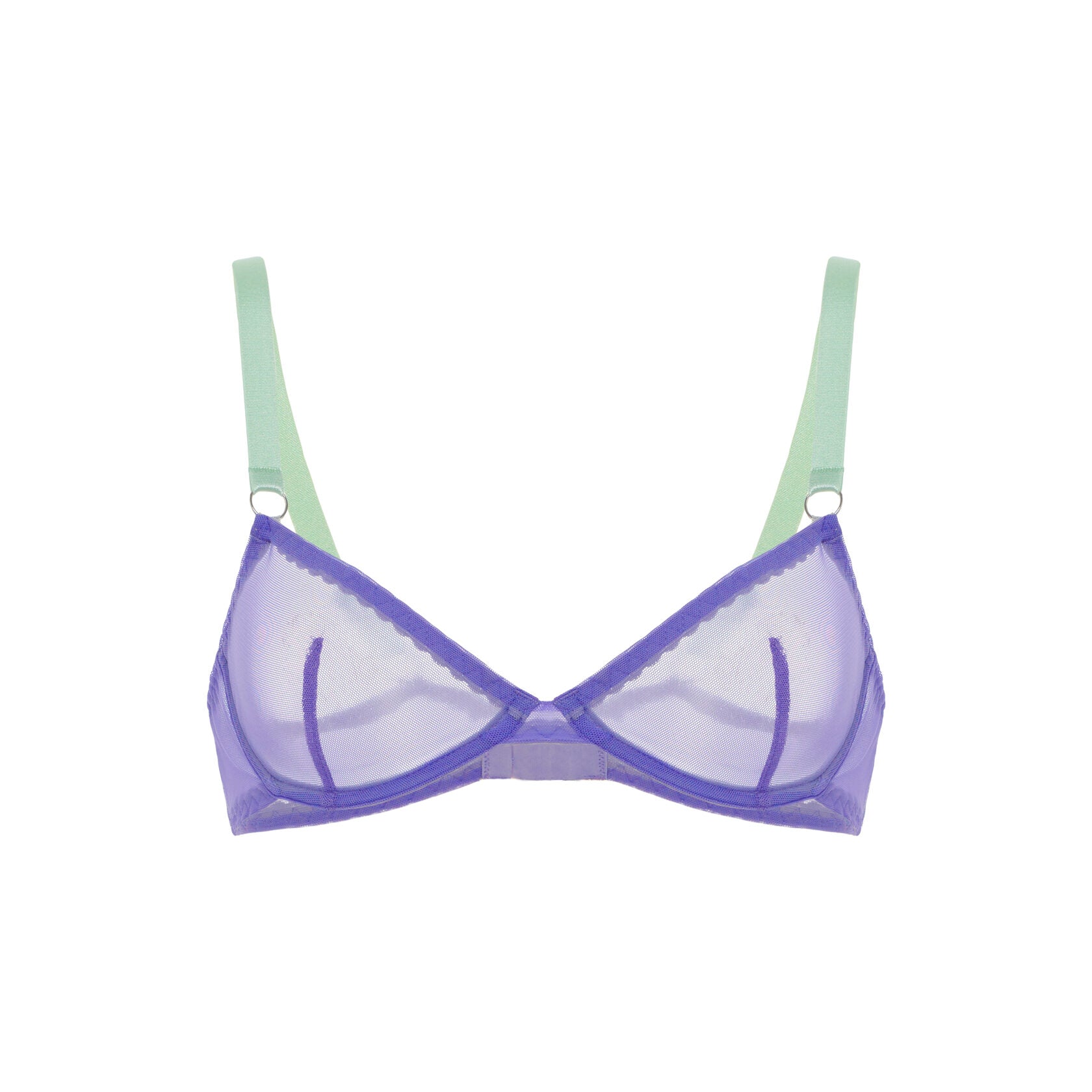 Lilac Mesh Bra