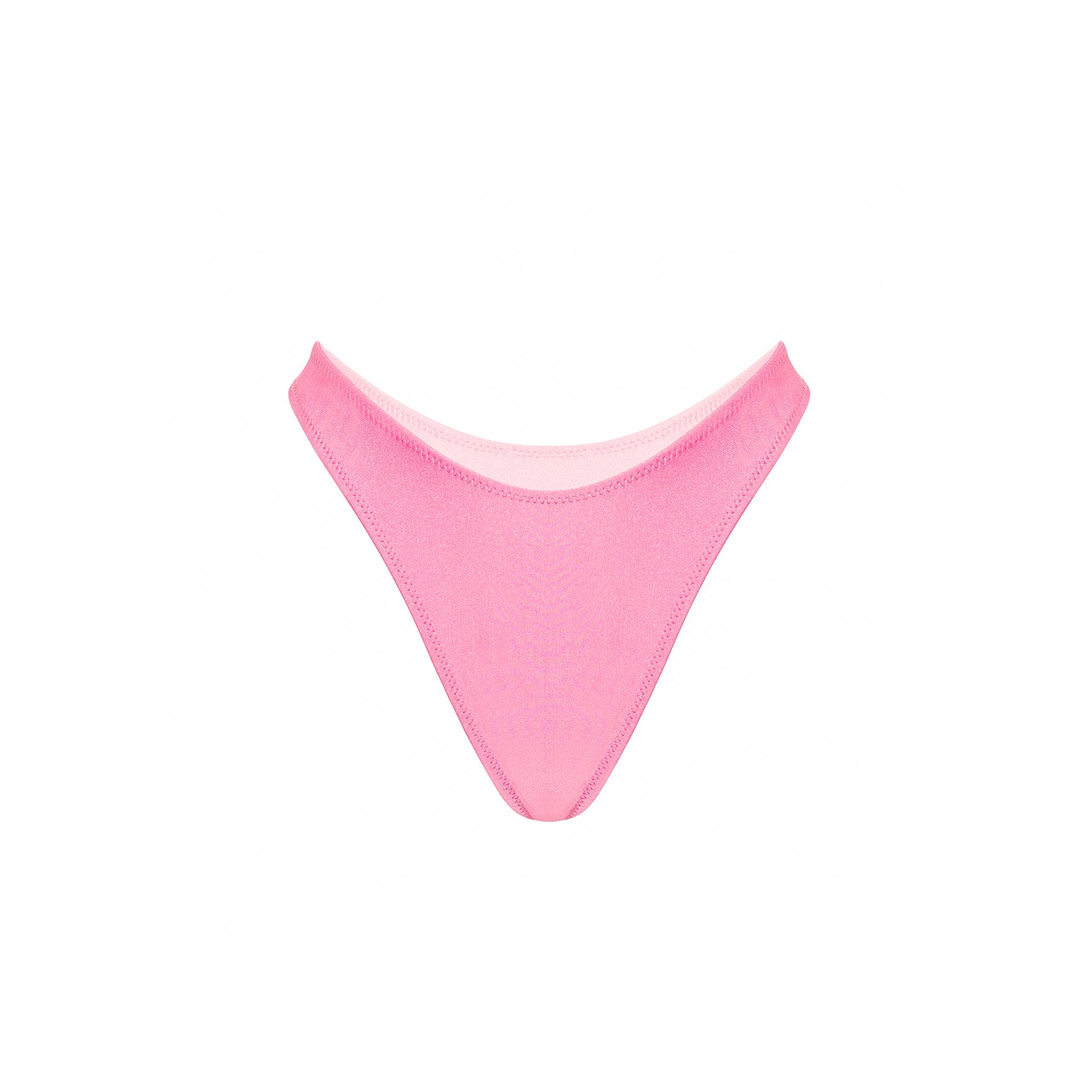 Pink V-Cut Bikini Bottom