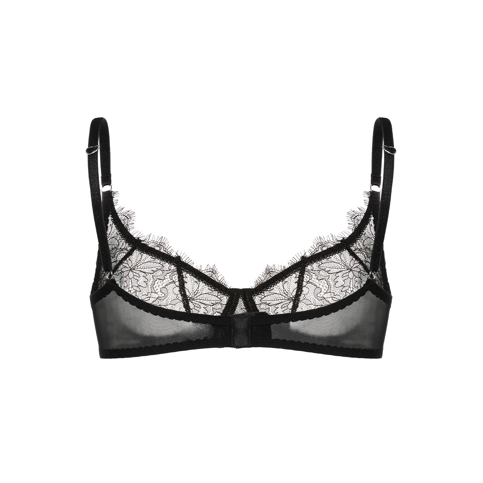 Black Lace Bra