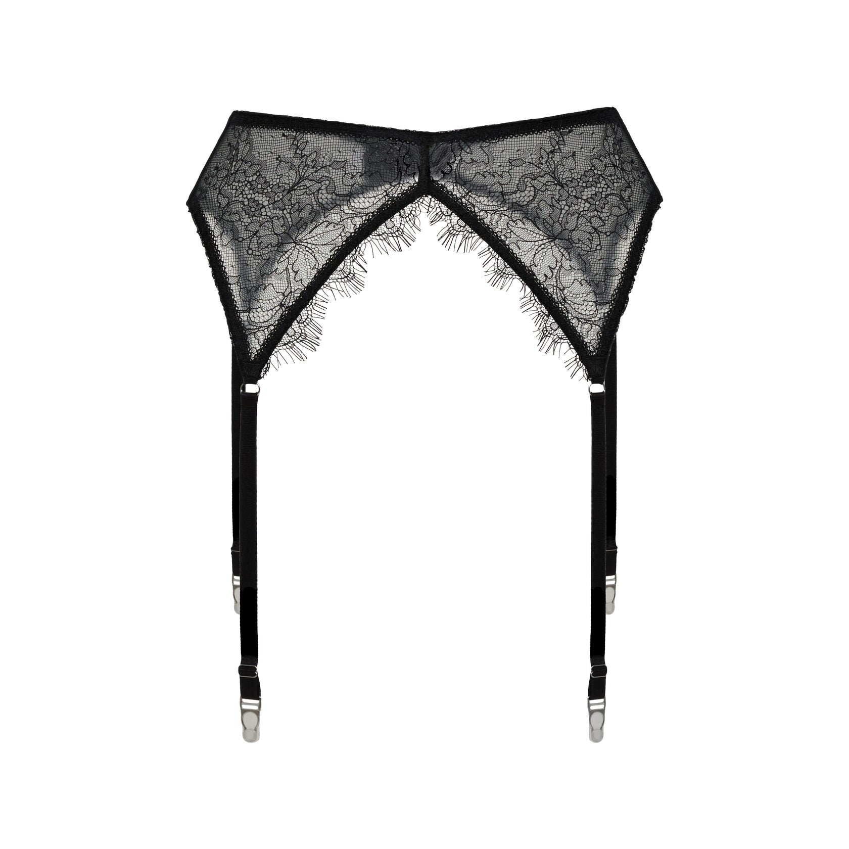 Black Lace Garter Belt