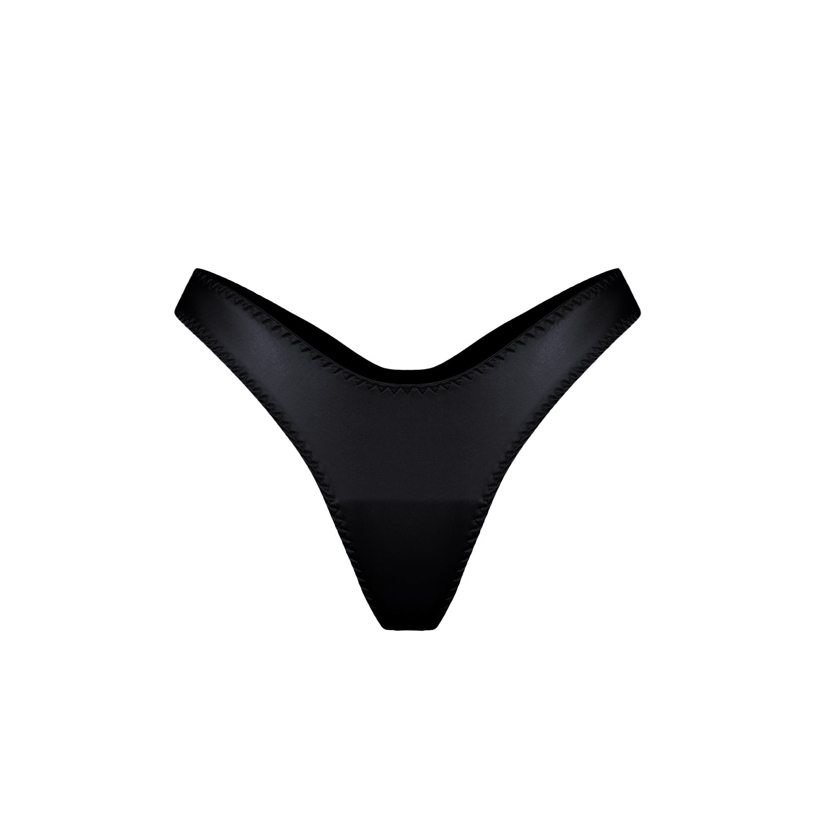 Black Satin String V