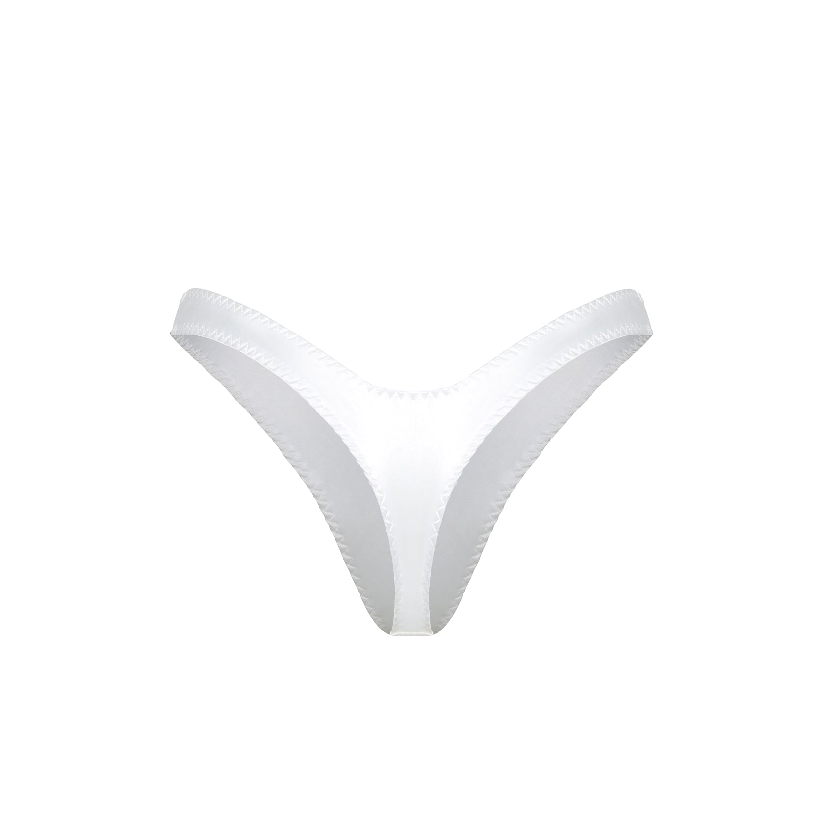 Milk Satin String V