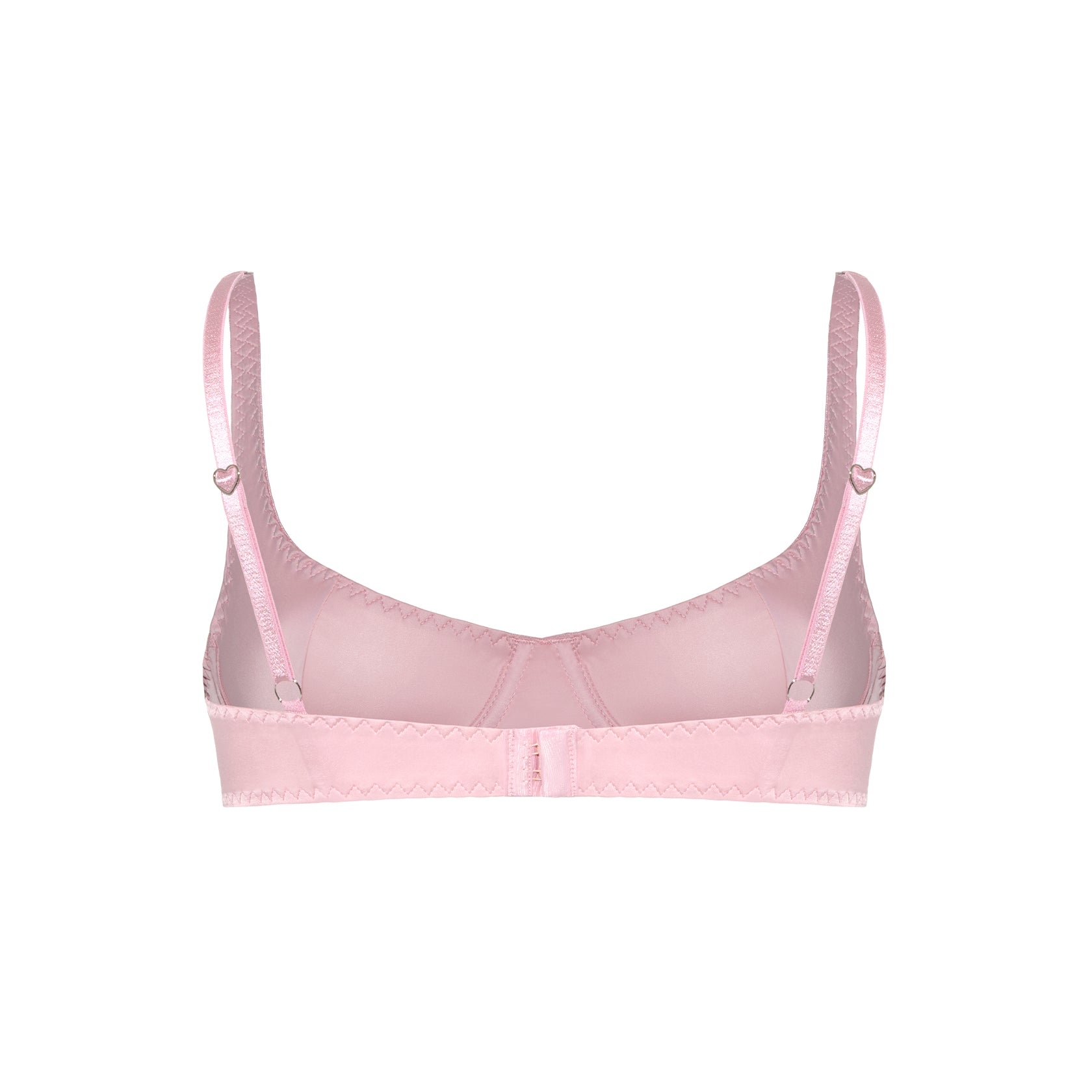Rose Satin Bra