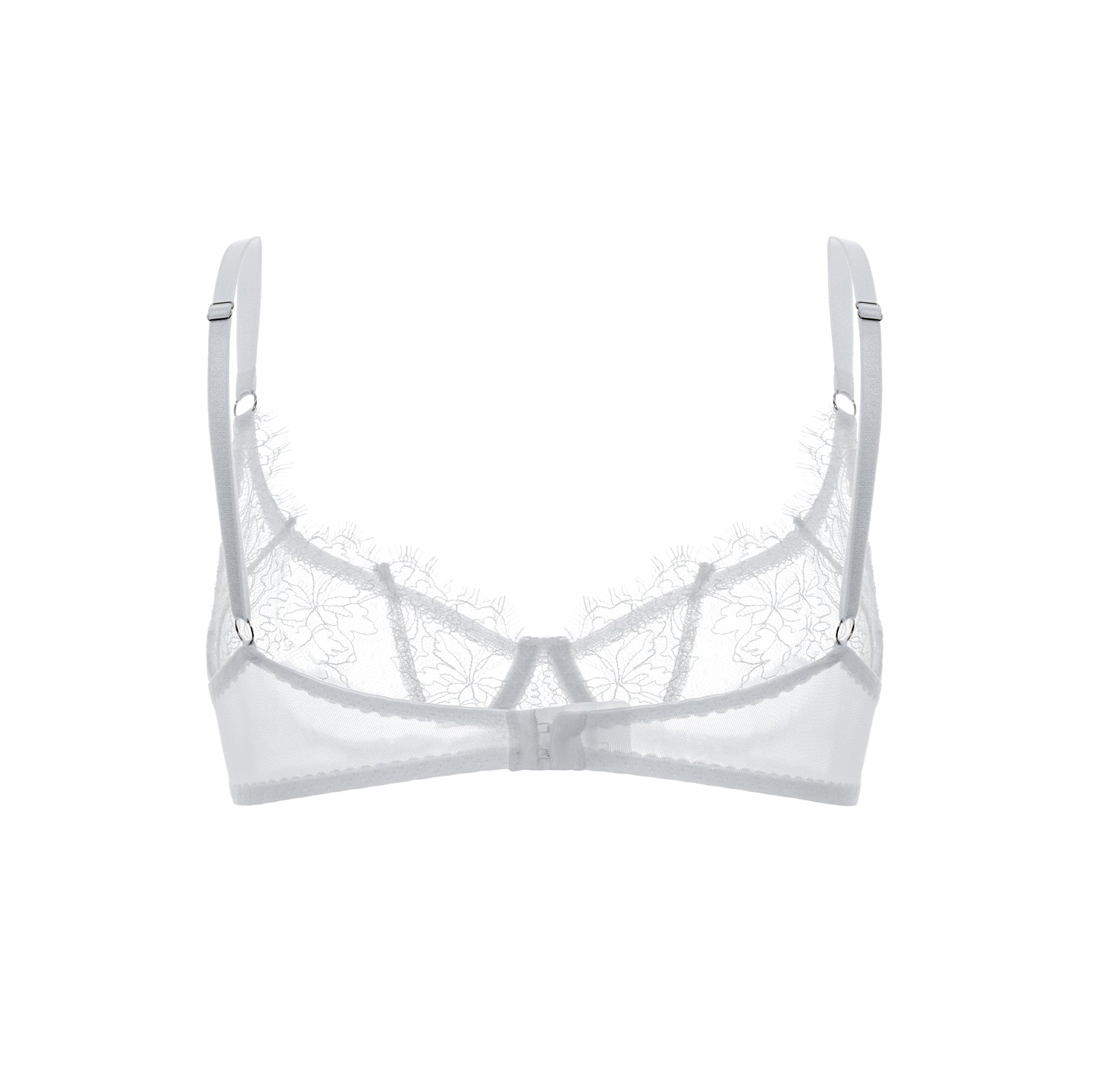 White Lace Bra